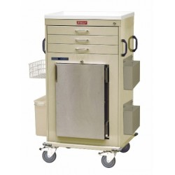  Harloff MH5300K Malignant Hyperthermia Cart w/Medical Grade Refrigerator 